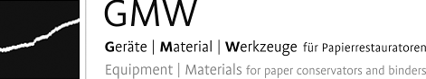 GMW - Supplies and Equipment for Paper Conservators