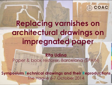 Replacement-of-oils-on-impregnated-paper-architectural-drawings